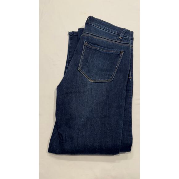 Wit & Wisdom Sophie Ankle Skinny Jeans Size 4 Dark Wash High Rise 5-Pocket Denim - Picture 4 of 10